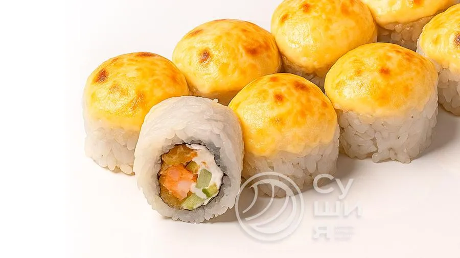 Запеченный с креветкой 