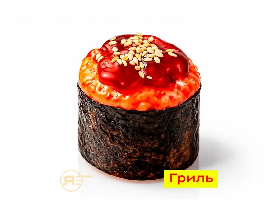 Суши запеченный лосось 